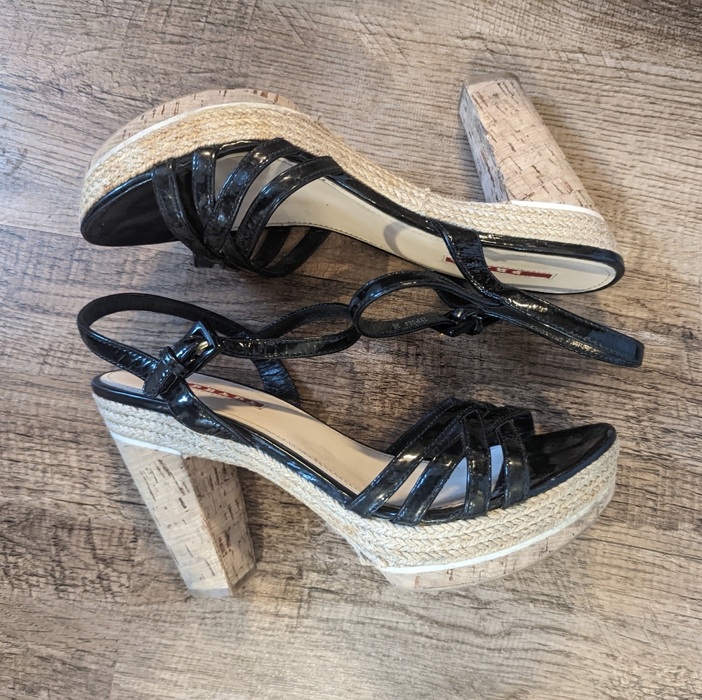 Prada Platform Sandals - image 5